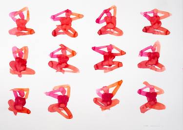 Print of Abstract Body Paintings by Rafal Chojnowski