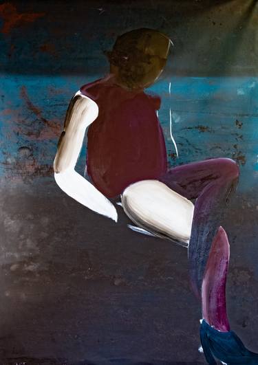 Original Minimalism Body Paintings by Rafal Chojnowski