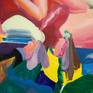 Lost Vegans is a oil work on canvas. The second work from cycle: Secret life of the trees. Lots of details and interpretations are included on this canvas. The painting is colorful with bold impasto paint. Have a look on details :)