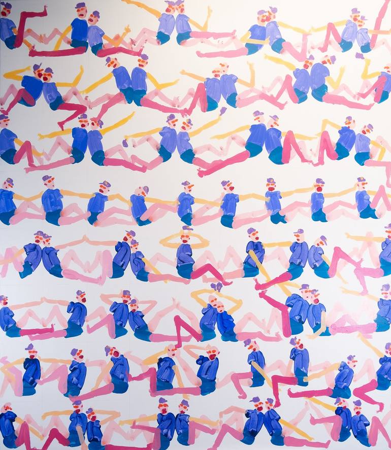 Print of Illustration People Paintings by Rafal Chojnowski
