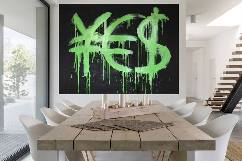 Original Abstract Other Painting by Klaus Langer