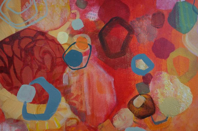 Original Abstract Expressionism Abstract Painting by Kathy Ferguson