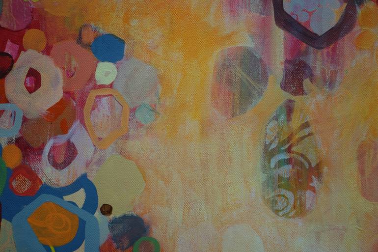 Original Abstract Expressionism Abstract Painting by Kathy Ferguson
