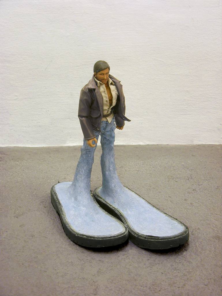 Original Figurative People Sculpture by Hans Van Meeuwen