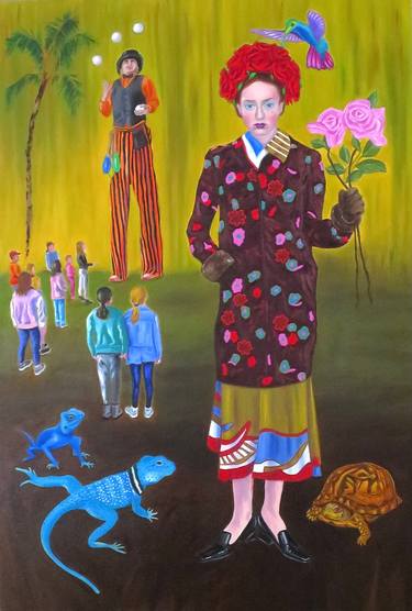 Print of Conceptual Popular culture Paintings by Inez Carter