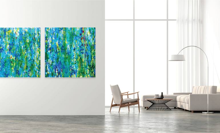 Original Abstract Painting by Valerie Capewell