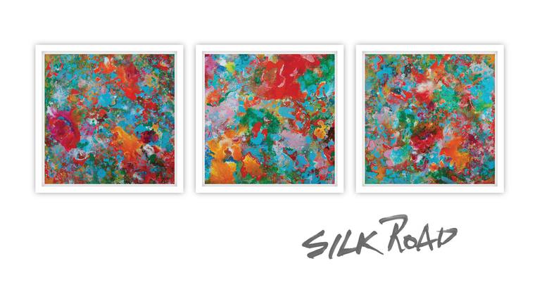 Original Abstract Expressionism Abstract Painting by Valerie Capewell