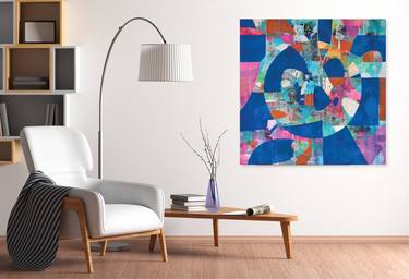 Print of Abstract Paintings by Valerie Capewell