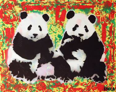 Print of Pop Art Animal Paintings by Sonya and Bronya Benigeler