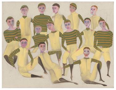 Print of Expressionism Sport Paintings by lucille pack