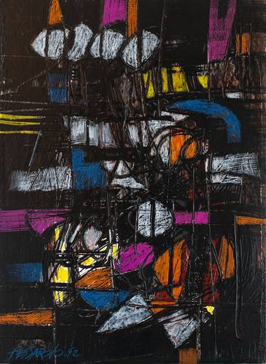 Print of Abstract Paintings by Germán Tessarolo