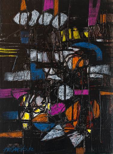 Original Abstract Paintings by Germán Tessarolo