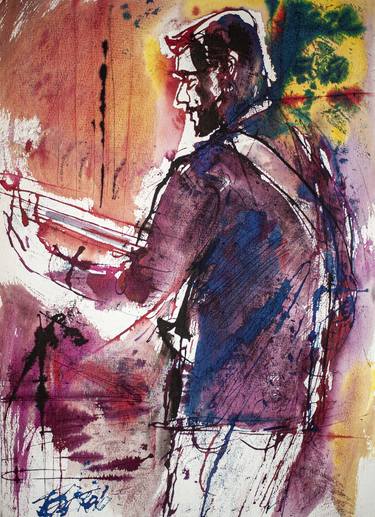 Print of Expressionism Music Paintings by Germán Tessarolo