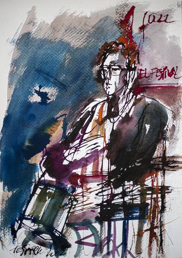 Print of Expressionism Music Paintings by Germán Tessarolo