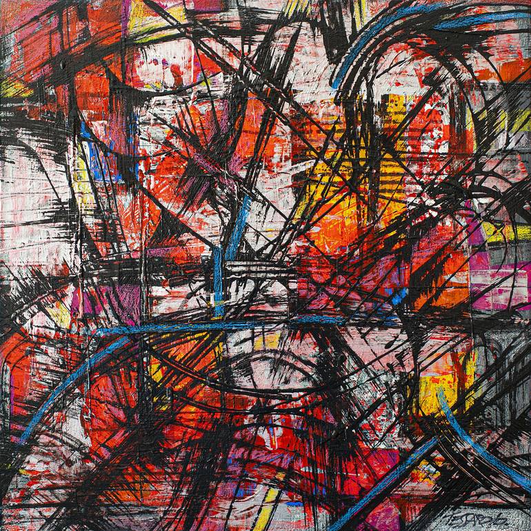 Emociones Painting by Germán Tessarolo | Saatchi Art