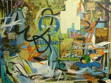 Print of Abstract Expressionism Pop Culture/Celebrity Collage by Michael Chomick