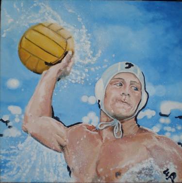 Original Realism Sports Paintings by Maria Emanuela Pischedda