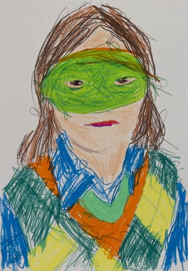 Print of Portraiture Children Drawings by Carolina Rodriguez Romero