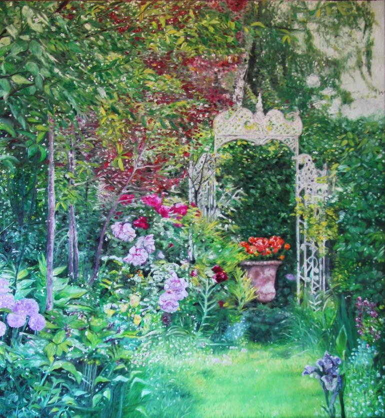 Original Impressionism Nature Paintings by Prasong Kantanee