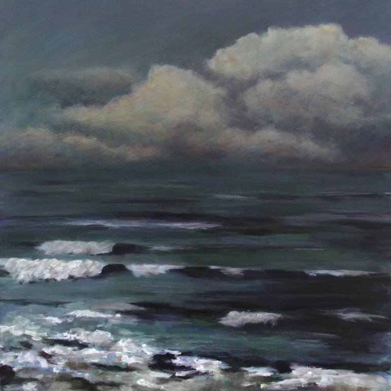 Sea and Sky Painting by Dana Levine | Saatchi Art