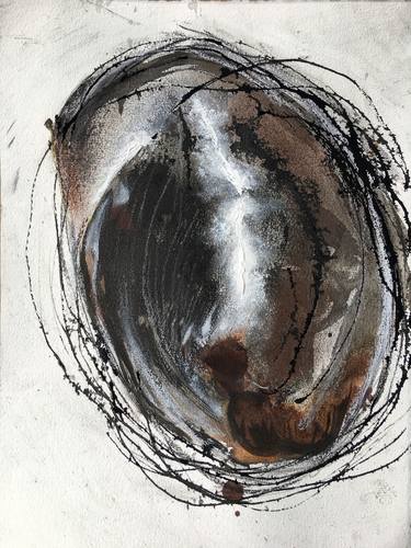 Original Abstract Expressionism Abstract Drawings by Andy Chen