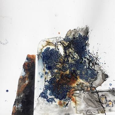 Original Abstract Expressionism Abstract Drawings by Andy Chen