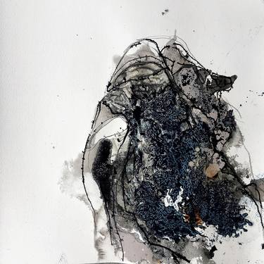 Original Abstract Expressionism Abstract Drawings by Andy Chen