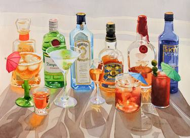 Print of Fine Art Food & Drink Paintings by Mary Helmreich