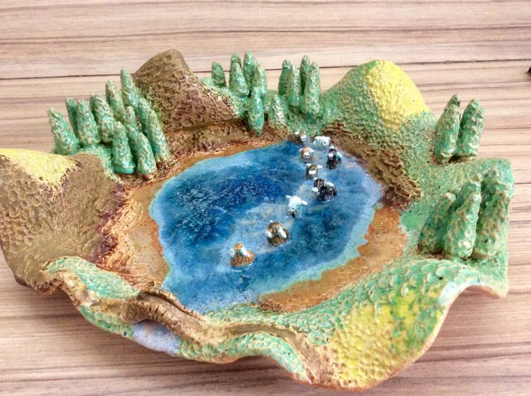 Original Conceptual Animal Sculpture by Lisa Montgomery