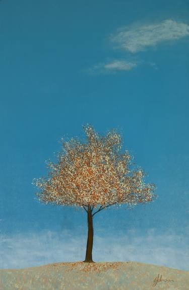 Original Fine Art Tree Paintings by Barry Johnson