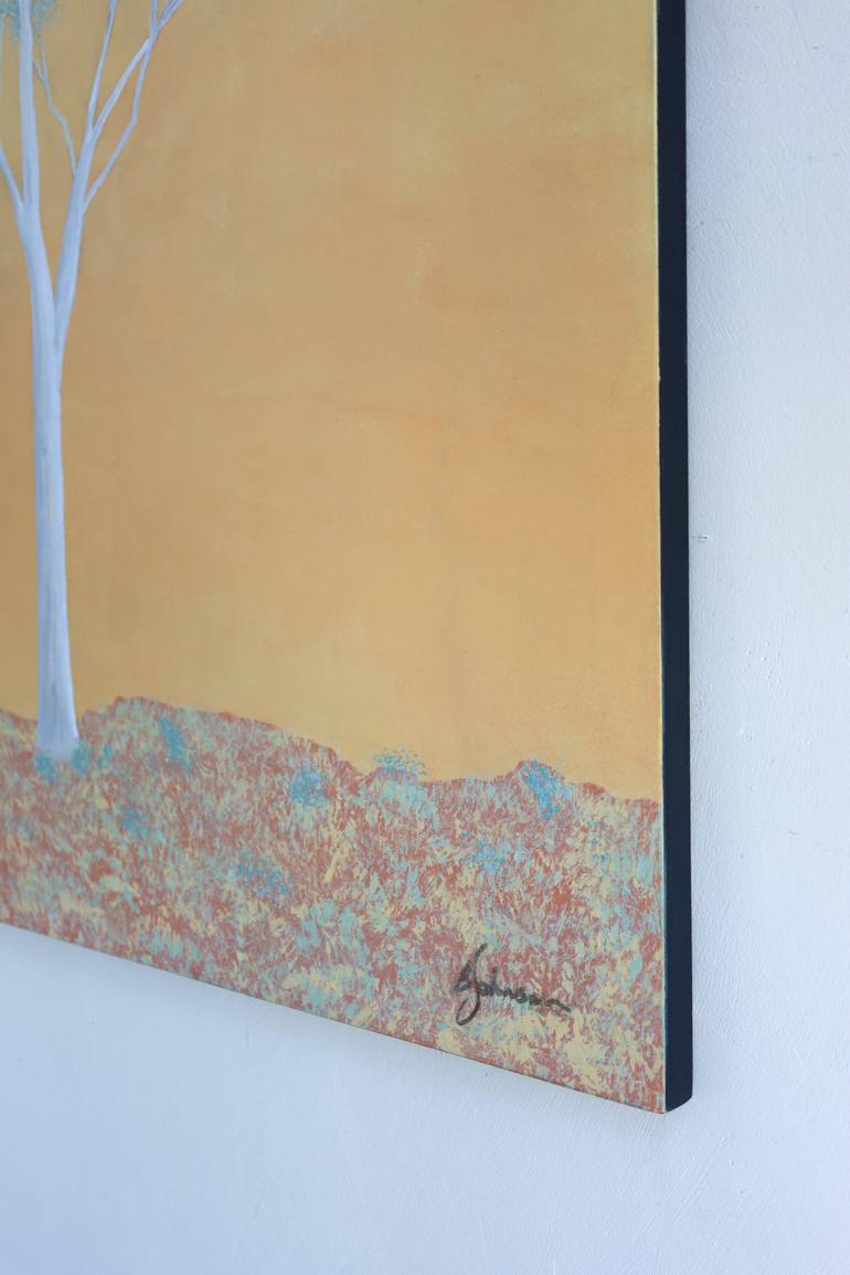 Original Abstract Landscape Painting by Barry Johnson