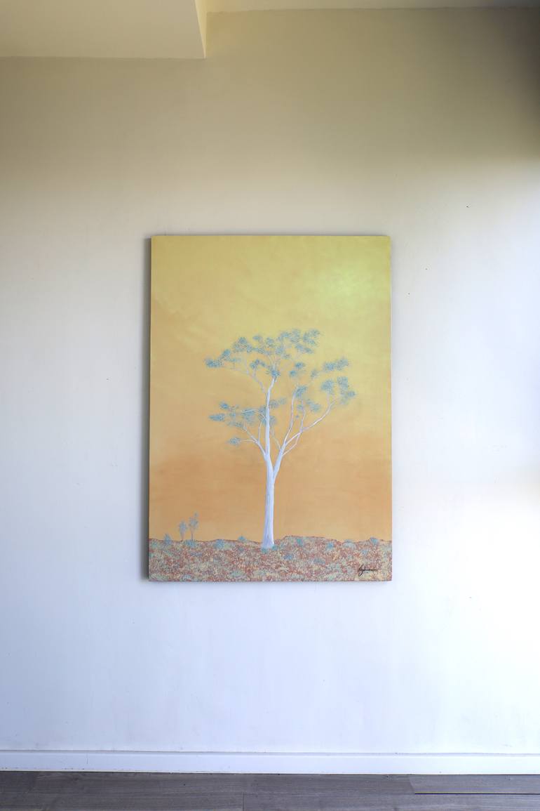 Original Abstract Landscape Painting by Barry Johnson