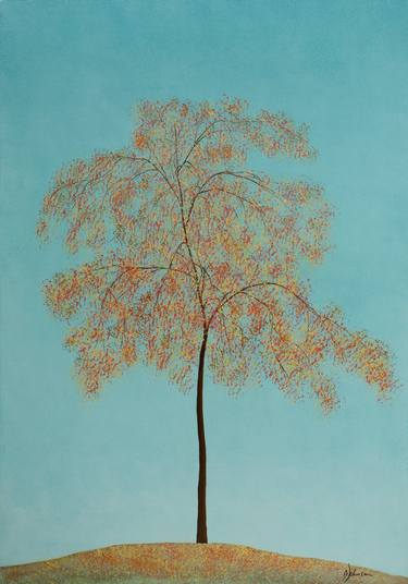 Original Tree Paintings by Barry Johnson