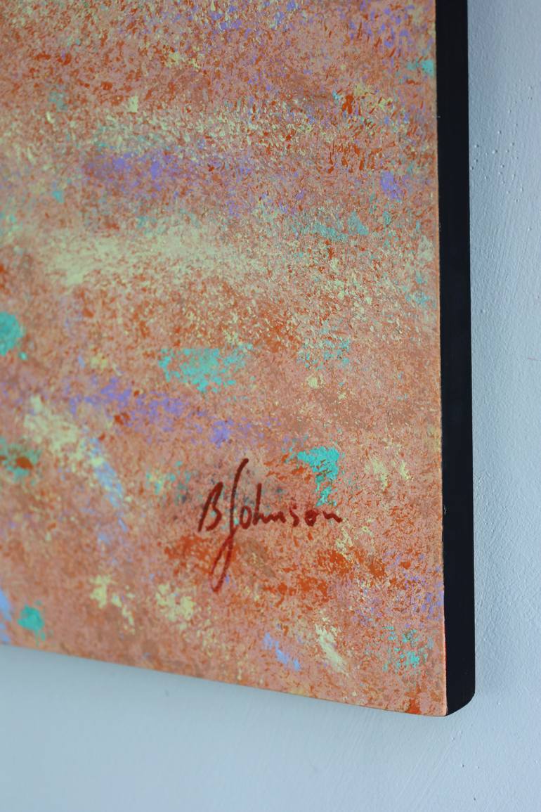 Original Abstract Landscape Painting by Barry Johnson
