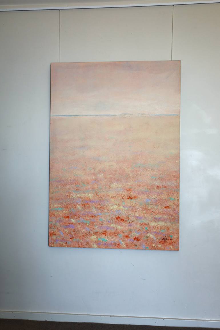 Original Abstract Landscape Painting by Barry Johnson