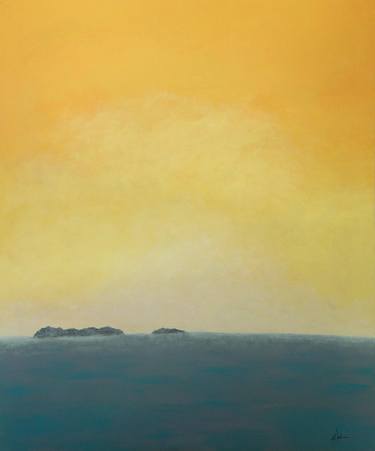 Print of Abstract Landscape Paintings by Barry Johnson