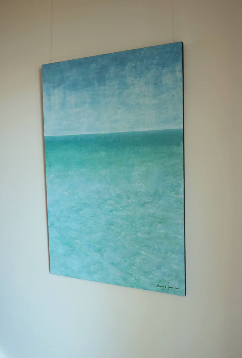 Original Abstract Landscape Painting by Barry Johnson