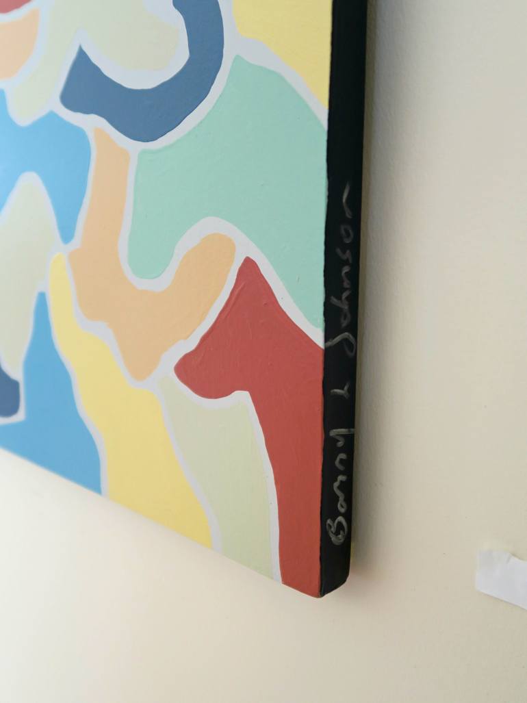 Original Minimalism Abstract Painting by Barry Johnson