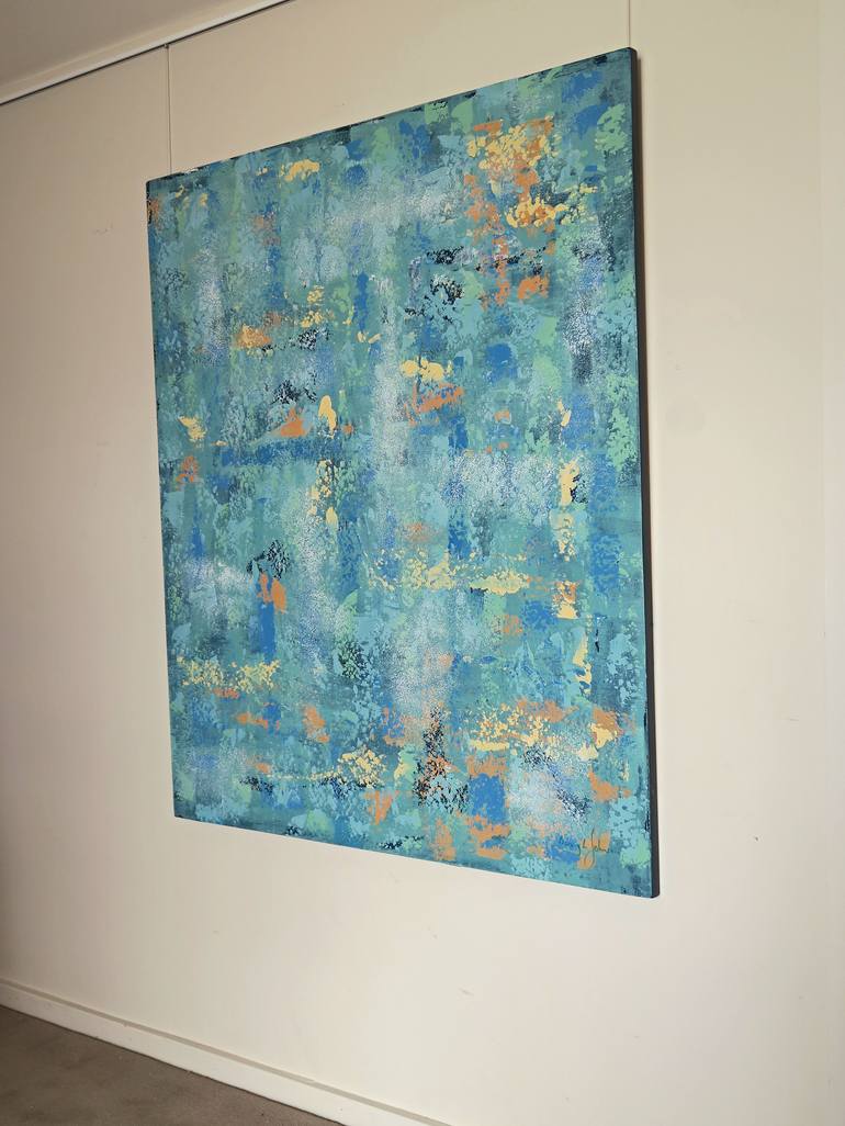 Original Abstract Painting by Barry Johnson