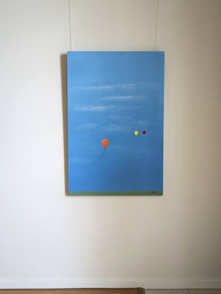 Original Minimalism Landscape Painting by Barry Johnson