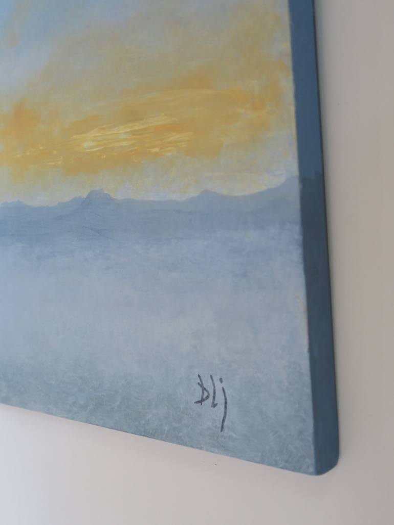 Original Abstract Landscape Painting by Barry Johnson