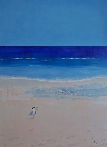 Original Fine Art Beach Paintings by Barry Johnson