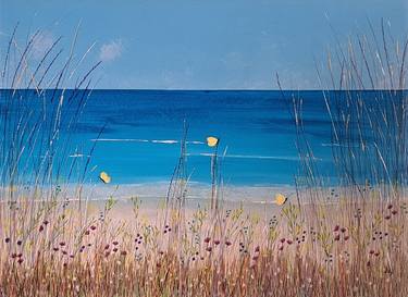 Print of Fine Art Beach Paintings by Barry Johnson