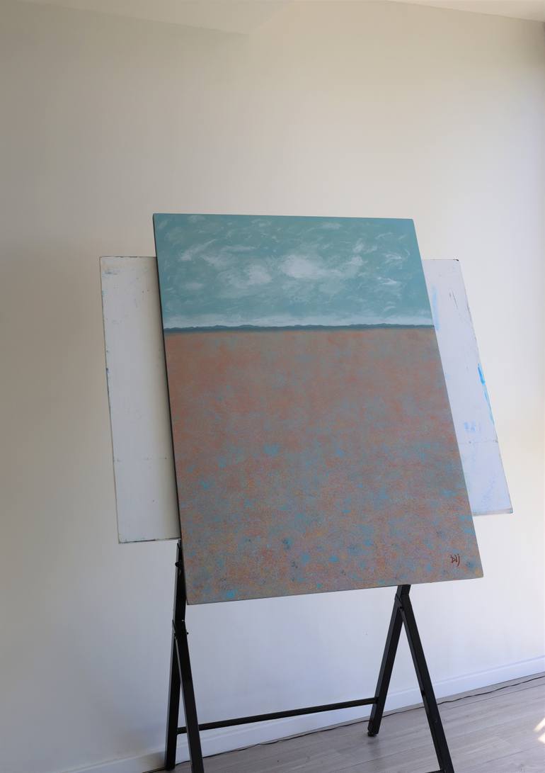 Original Abstract Landscape Painting by Barry Johnson