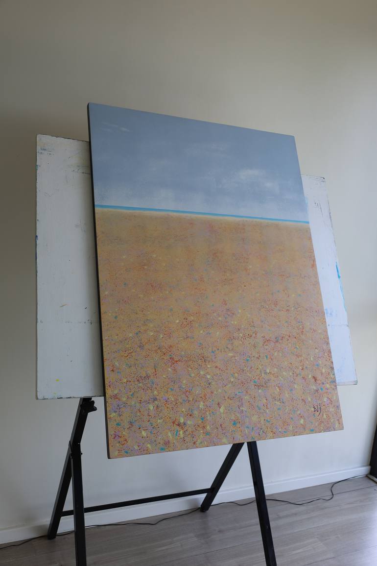 Original Abstract Landscape Painting by Barry Johnson