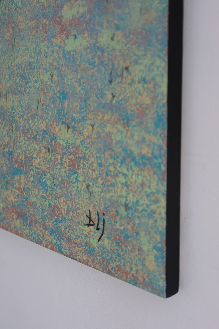 Original Abstract Landscape Painting by Barry Johnson