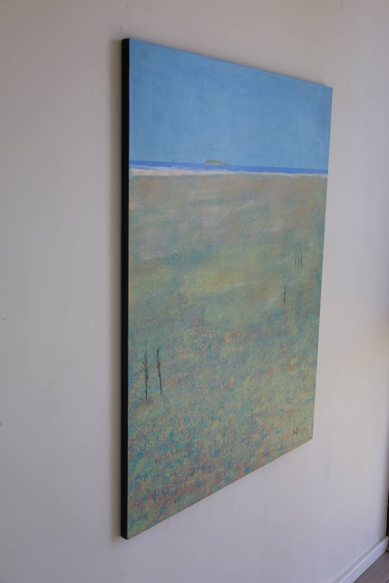 Original Abstract Landscape Painting by Barry Johnson