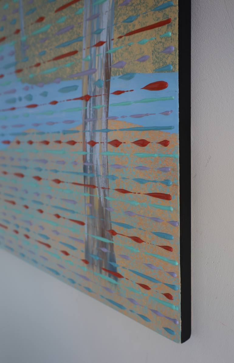 Original Abstract Landscape Painting by Barry Johnson