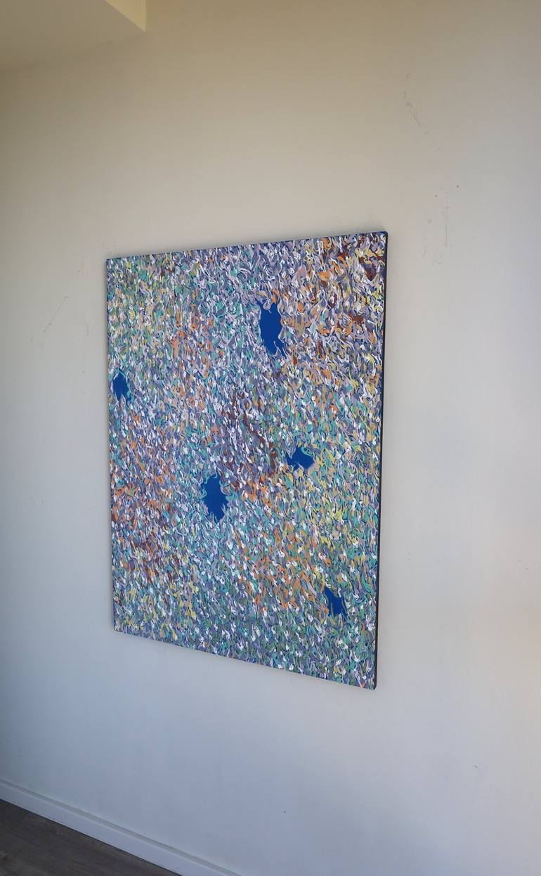 Original Abstract Painting by Barry Johnson