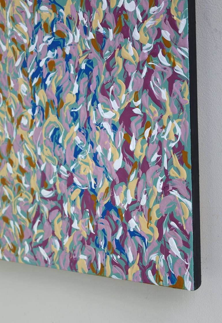 Original Abstract Expressionism Abstract Painting by Barry Johnson